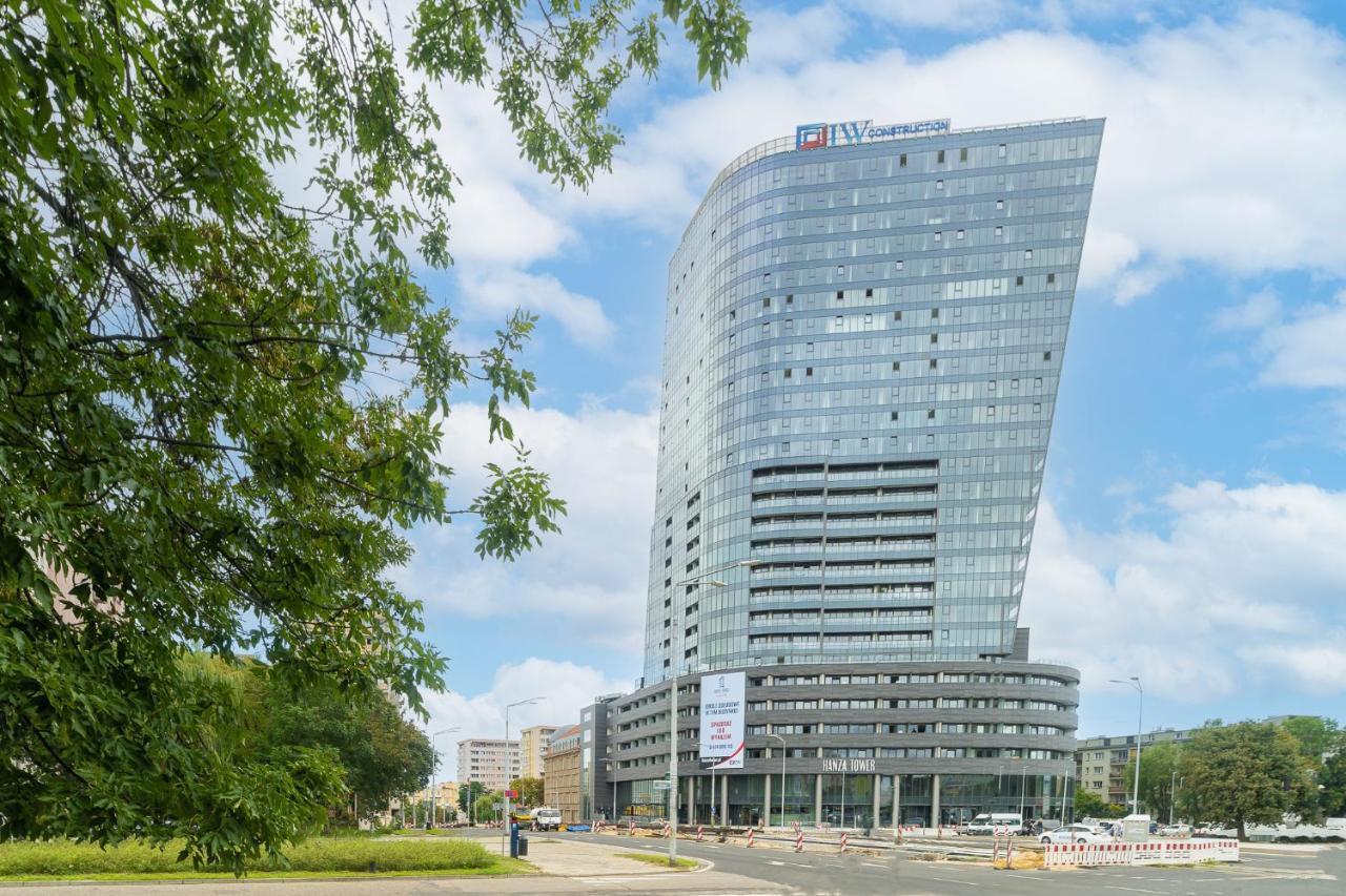 Apartament W Hanza Tower Szczecin Kültér fotó